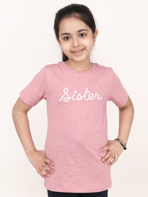 Girl Sister Round Neck Top